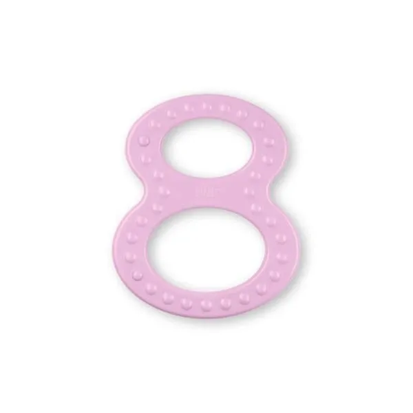 BABY NOVA 2 anneau de dentition 8 rose/rouge