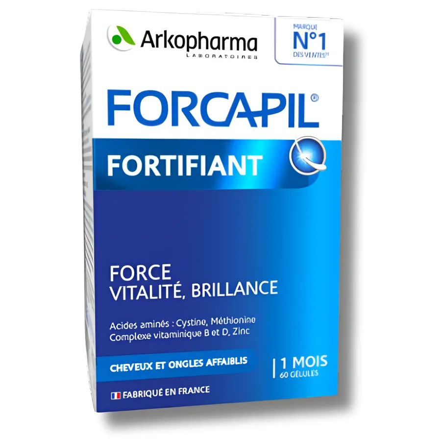 ARKOPHARMA FORCAPIL - FORTIFIANT CHEVEUX ET ONGLES 60 GELULES