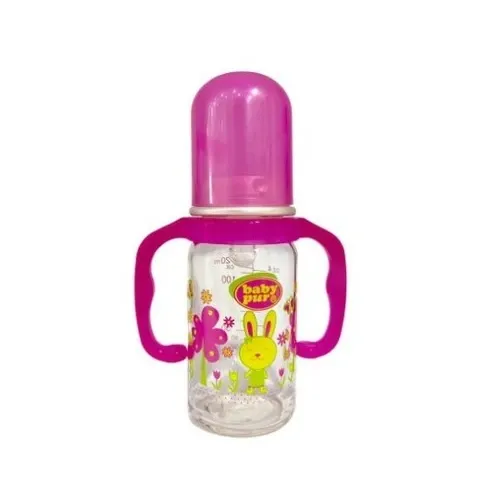 Baby Pur Biberon Verre Anses 120ml