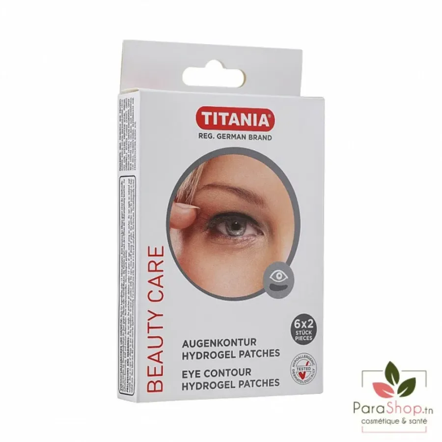 TITANIA Patch Hydrogel Contour des Yeux 6X2 - FC01001
