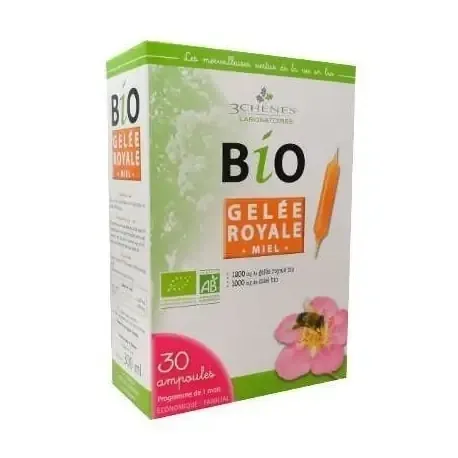 3 Chênes Gelée Royale Pollen Propolis