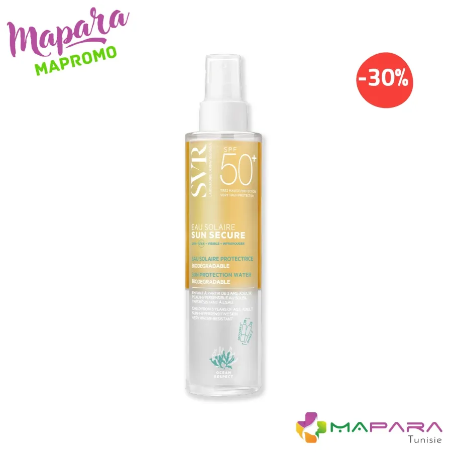 SVR Sun Secure Eau Solaire SPF50+ 200ml