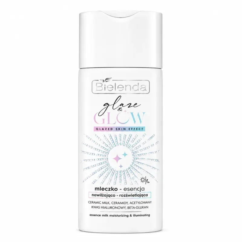 Bielenda Glaze & Glow Essence Lactee Hydratante et Illuminatrice 120 ml