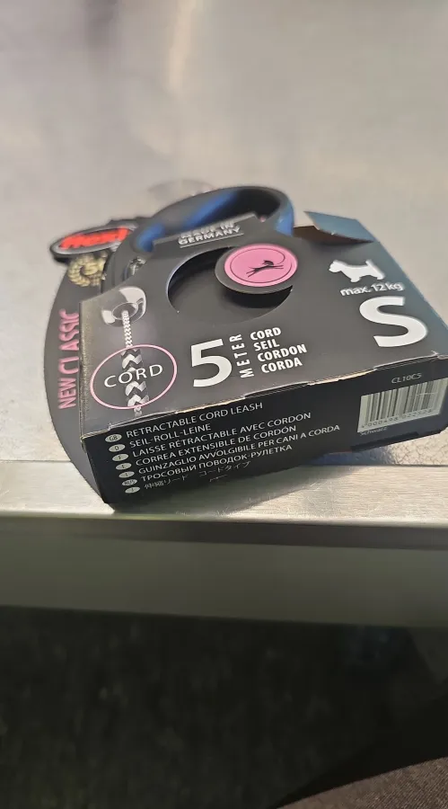 FLEXI LAISSE NEW CLASSIC CORDE S 5M NOIR