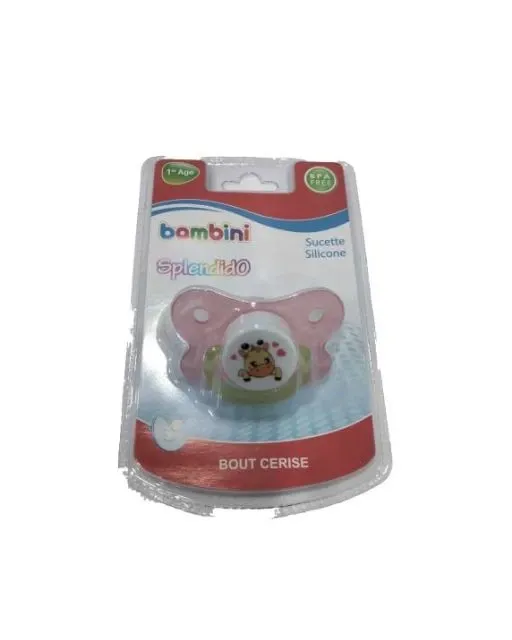 BAMBINI SUCETTE BOUT DE CERISE SPLENDIDO 436 rose