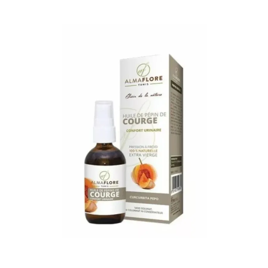 ALMAFLORE HUILE DE PÉPINS DE COURGE 50ML