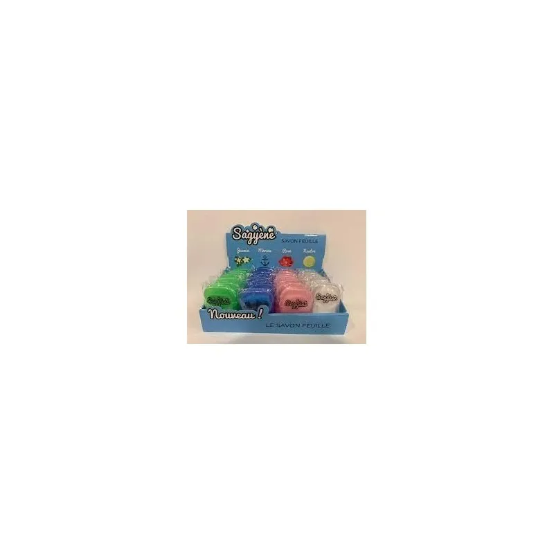 Sagyene savon feuille Marine