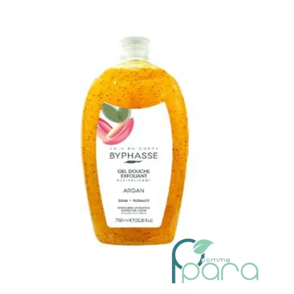 BYPHASSE Gel Douche Exfoliant Argan,750ml