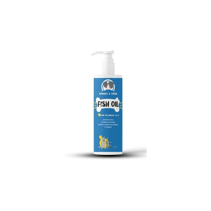 SPOOKY & DIVA HUILE DE POISSON 250ML