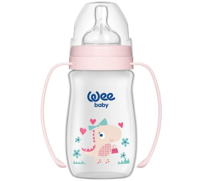 Wee Baby - Classic+ Biberon en PP à col large - 250ml
