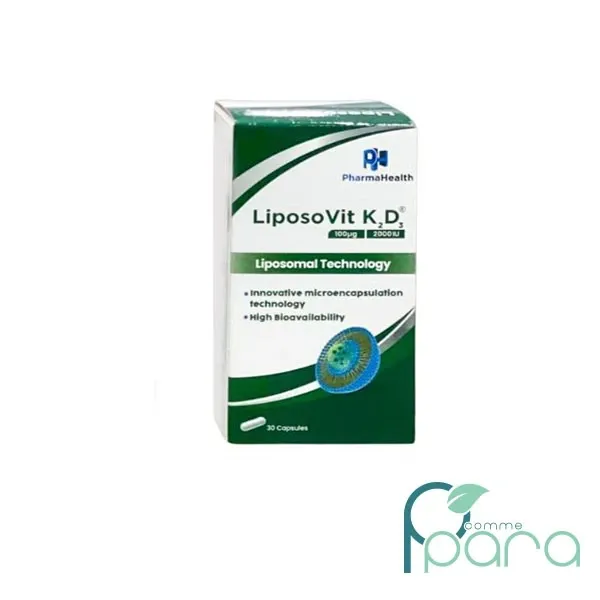 LiposoVit K2 D3,30 Gélules
