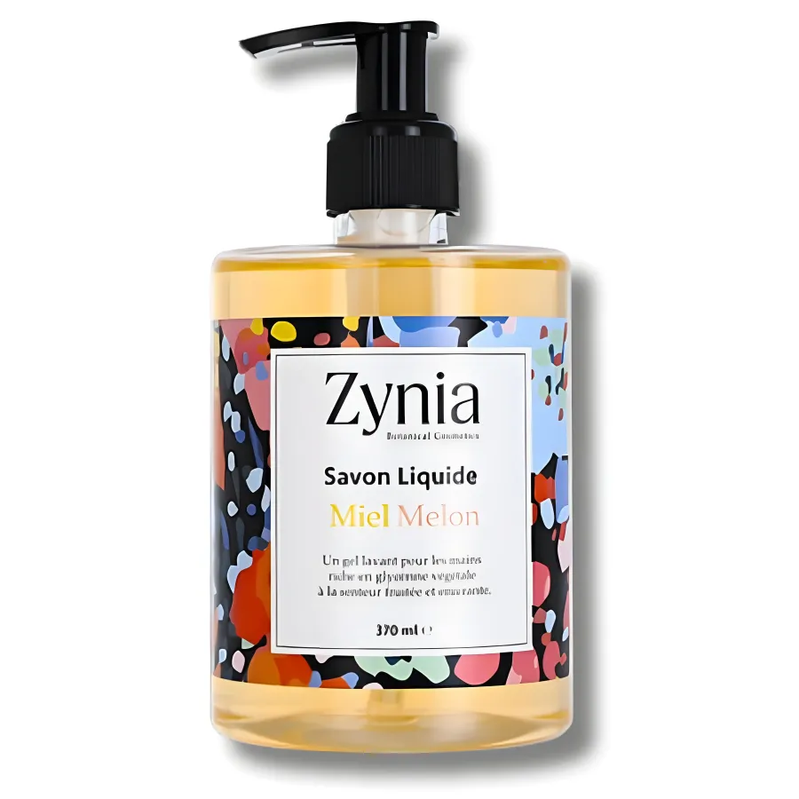 ZYNIA - SAVON LIQUIDE MIEL MELON 370ML