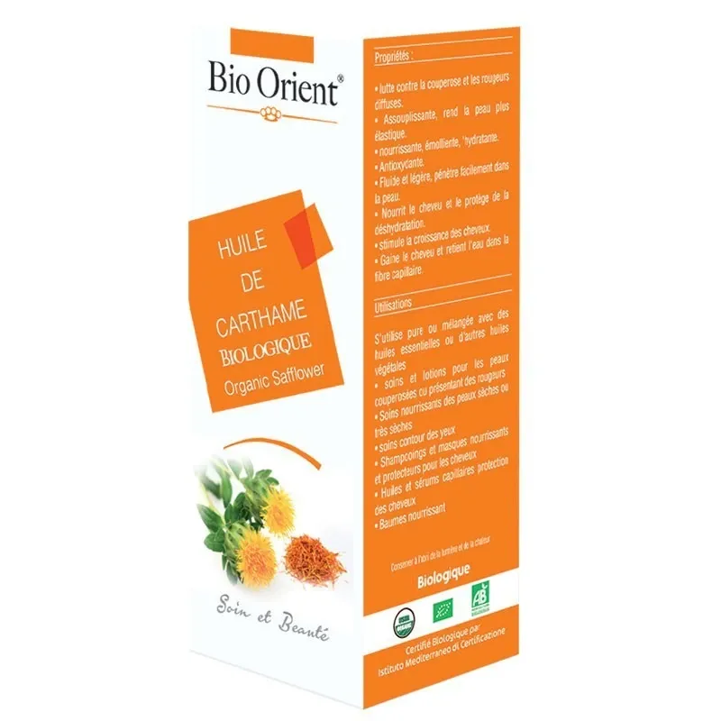 BIO Orient Huile de Carthame Biologique 10 mL