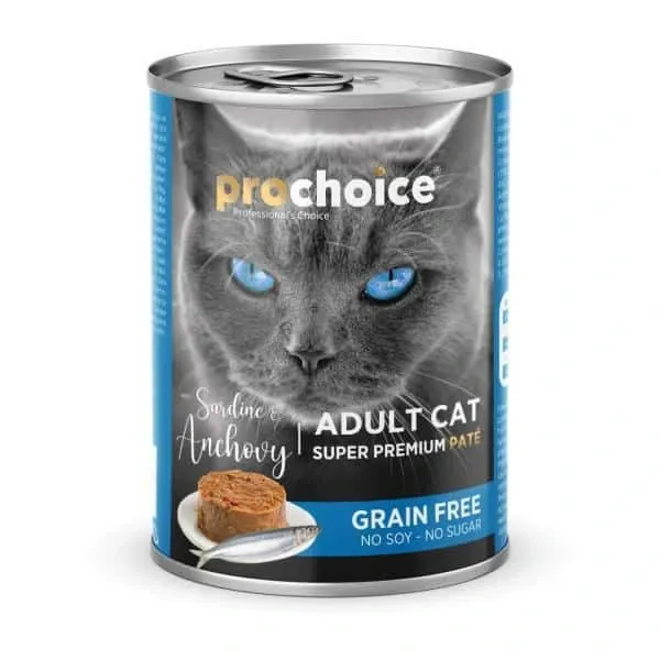 Prochoice Gf Pate Chat Sardine 400 Gr