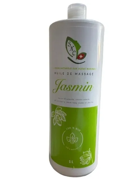 Huile de massage 100% Bio Jasmin – 1L