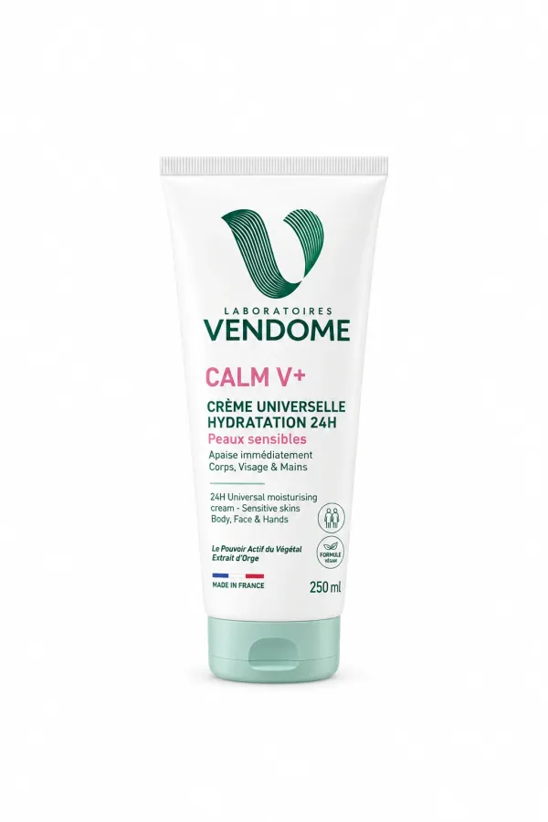 Vendôme Calm V+ Crème Universelle Hydratation 24H 250mL