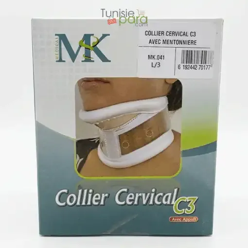 MK Collier cervical C3 avec mentonniere 041 TL