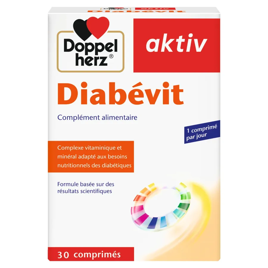 Aktiv Diabevit 30 Comprimés