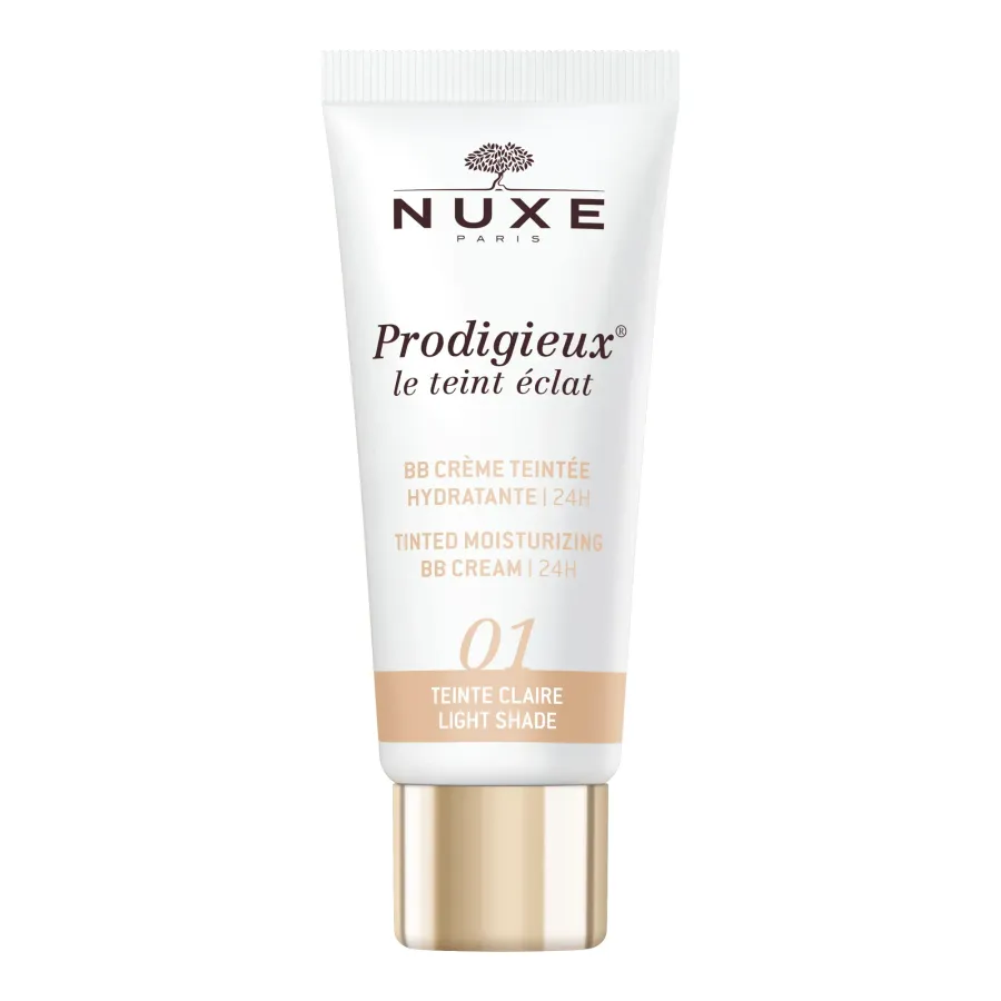 Nuxe Prodigieux Le Teint Eclat BB Crème Teintée Hydratante 24H 01 Clair 30ml