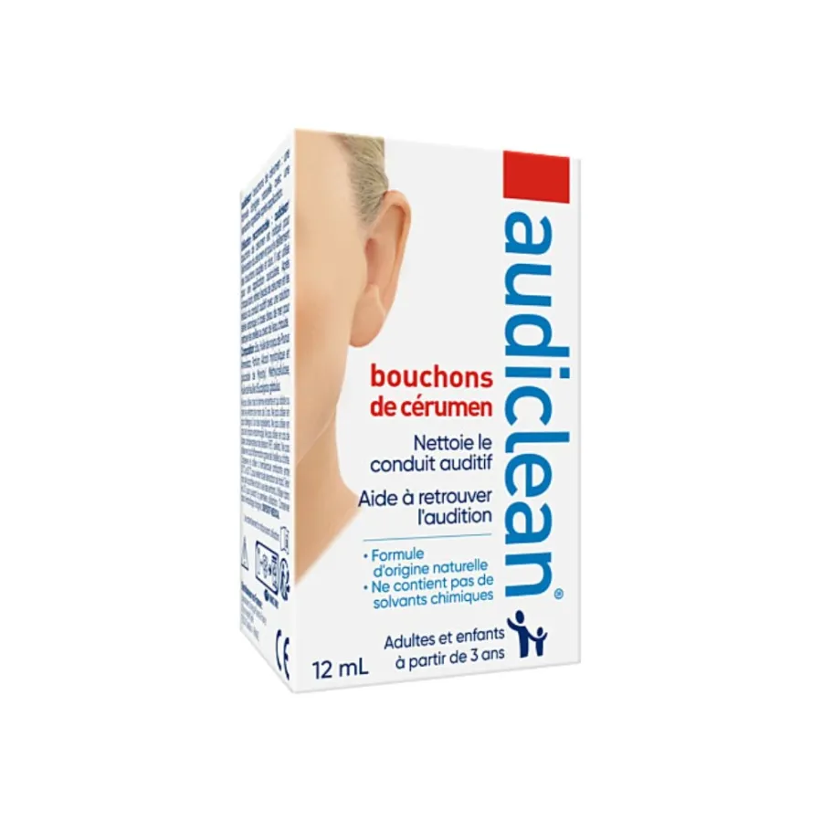 Audiclean Bouchons De Cérumen 12ml
