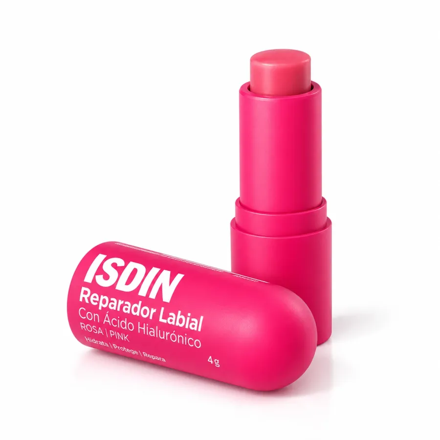 Isdin Stick à Lèvres Labial Rose 4Gr