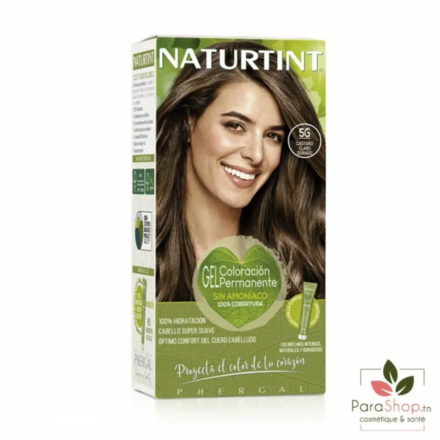 NATURTINT COLORATION PERMANENTE 5G CHATAIN CLAIR DORE
