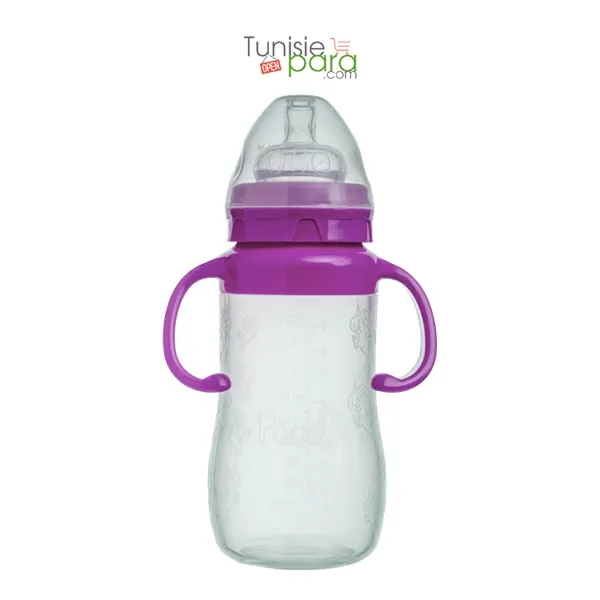 POCO Baby biberon silicone violet 270 ml