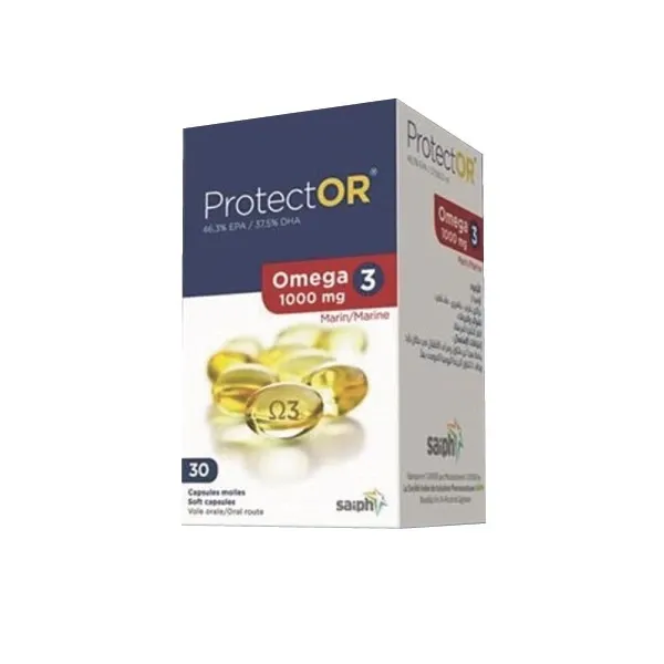PROTECTOR 1000MG OMEGA 3 BTE 30
