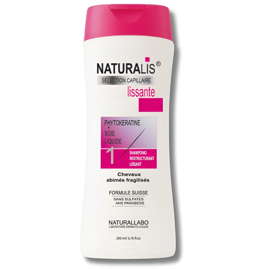 NATURALLABO NATURALIS - SHAMPOING LISSANT CHEVEUX ABIMES 200ML