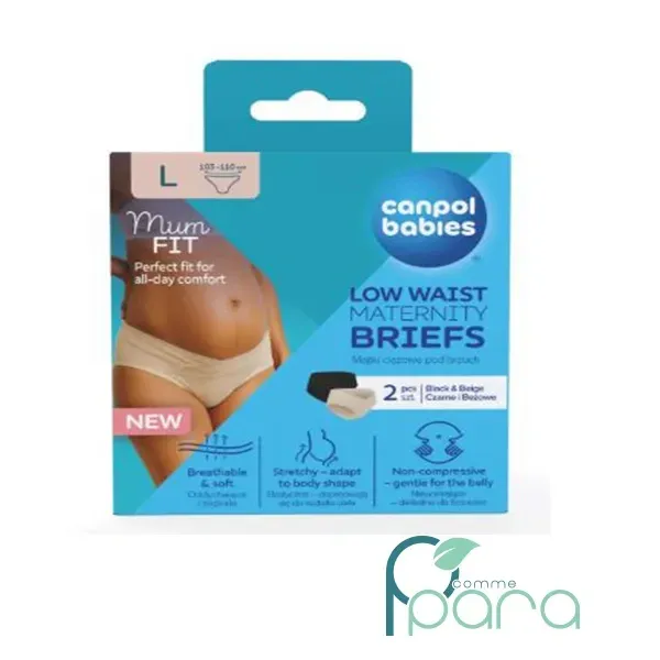 CANPOL 2 Culottes De Maternité T L Basse MumFIT