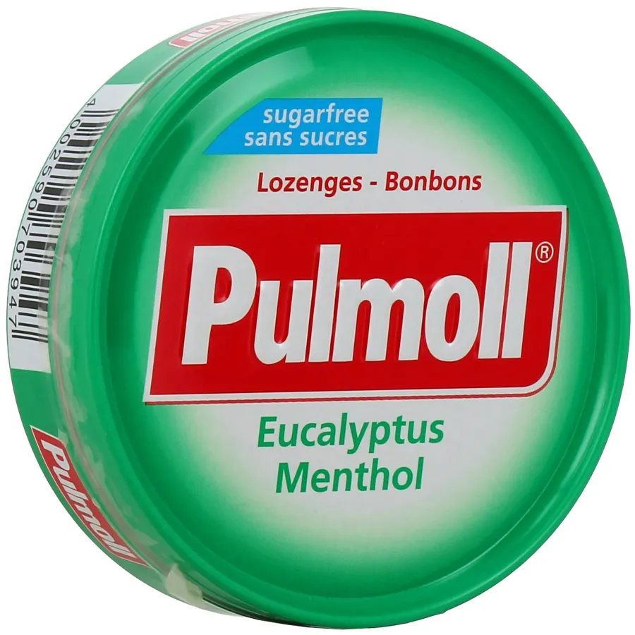 Pulmoll Bonbons Eucalyptus Menthol Sans Sucres 45g