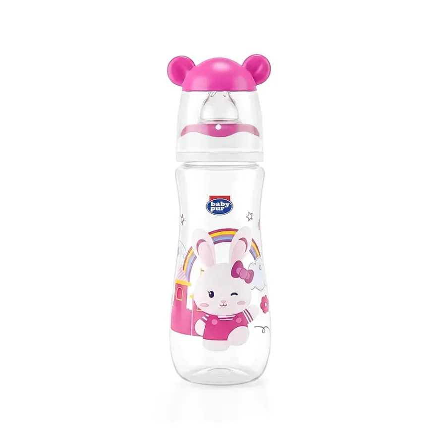 Baby Pur Biberon en Plastique Funny 250 ml Ref 72003
