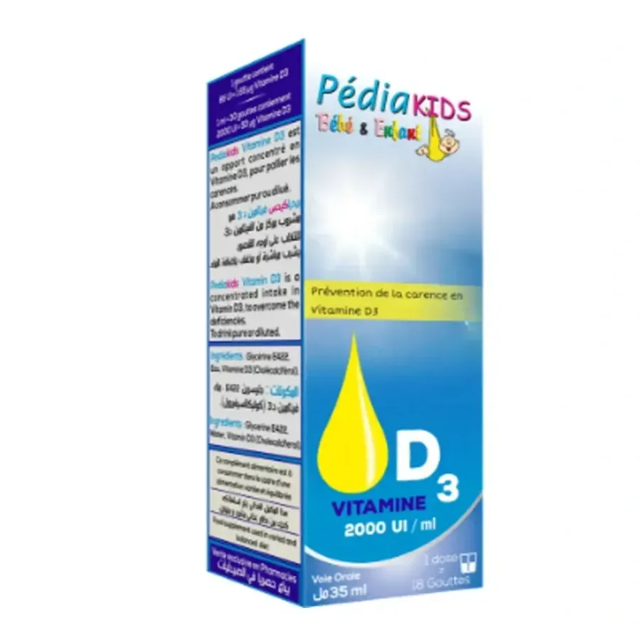 Vital Pediakids Vitamine D3 35mL
