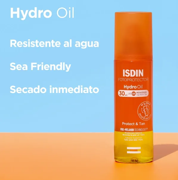 Isdin Hydro Oil Protect & Tan SPF30 200ml