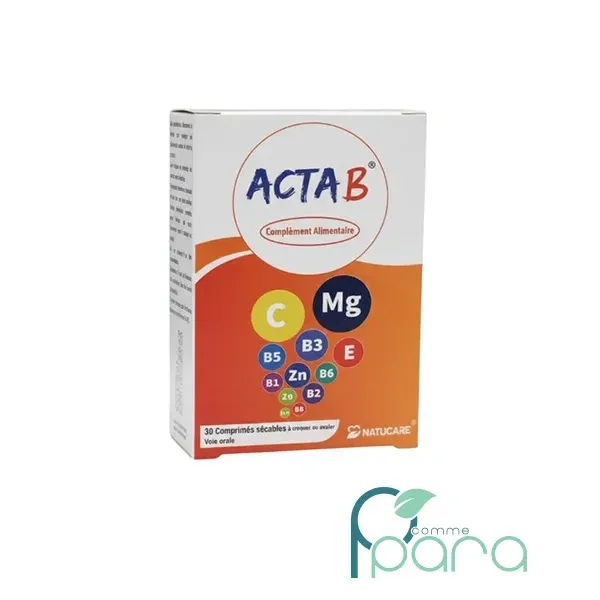NATUCARE Acta B, 30 Comprimés
