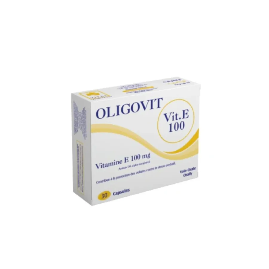 VITAL Oligovit Vitamine E 100mg 30 Gélules