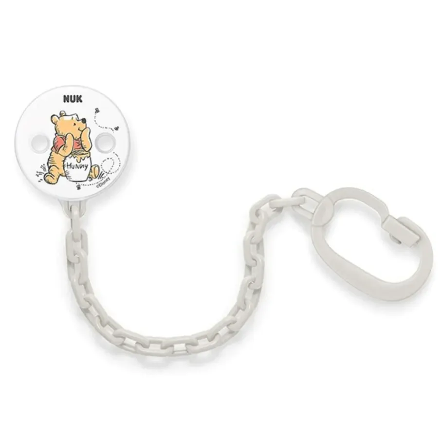 NUK ATTACHE SUCETTE WINNIE BLANC