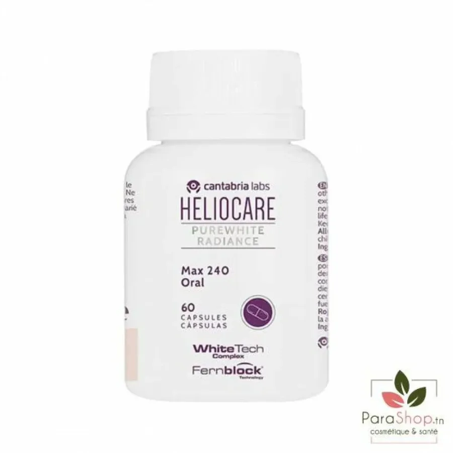 HELIOCARE Pure white Radiance Max 240 60 Capsules