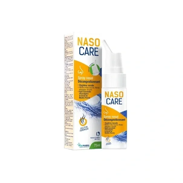 Polypharma Naso Care Adultes Isotonique - Spray Nasal Decongestionnant - 75ml