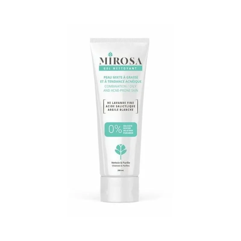 Mirosa Gel Nettoyant Peau Mixte 200 mL