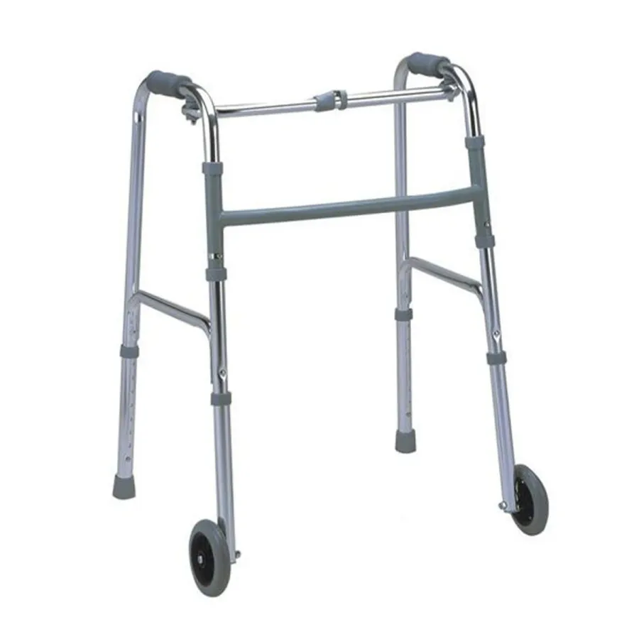 Déambulateur pliant avec 2 roues