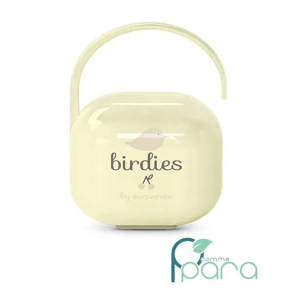 SUAVINEX Boîte à Sucettes Birdies Beige